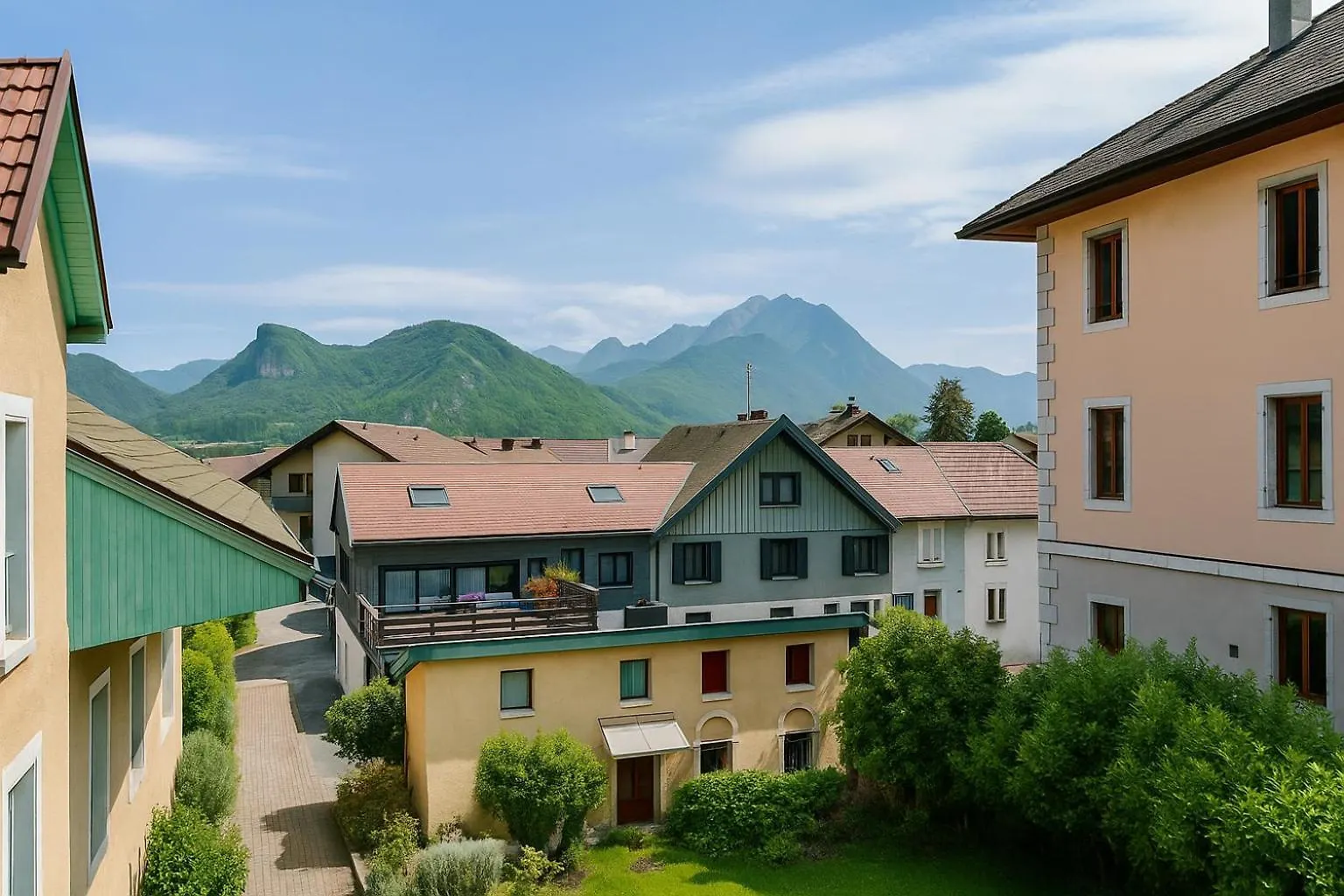Hôtel de Genève , Faverges-Seythenex 74210, Haute Savoie 2*, Faverges