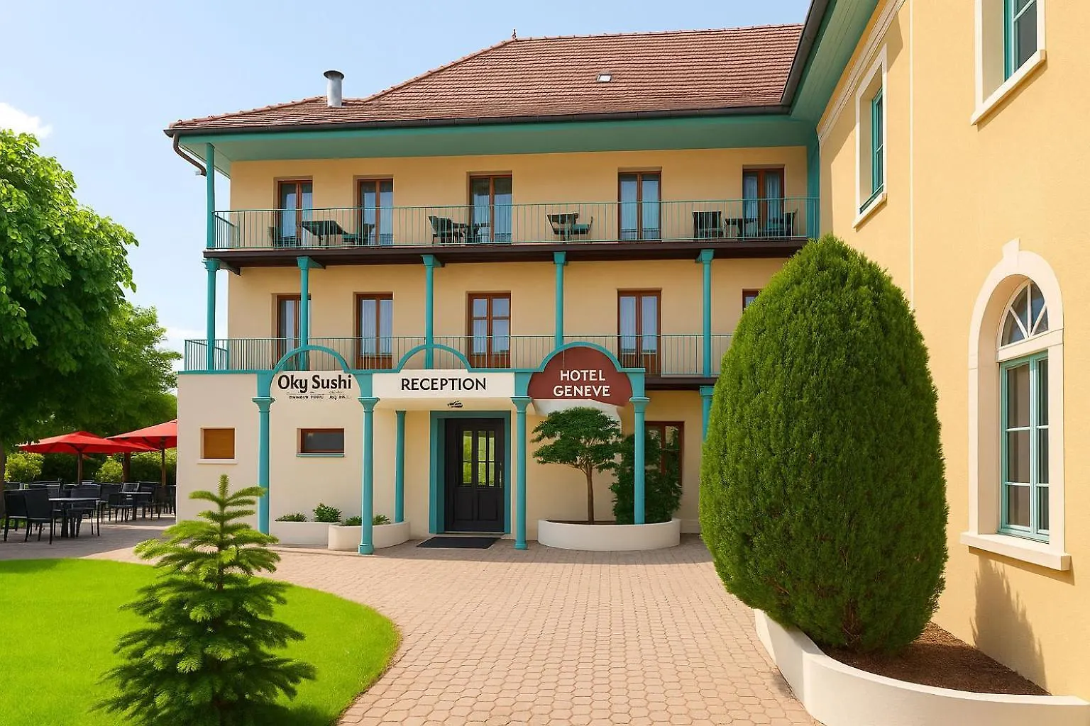 Hôtel de Genève , Faverges-Seythenex 74210, Haute Savoie 2*, Faverges Francia